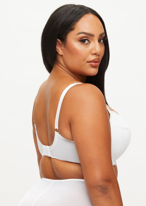 Sexy Lace Padded Plunge Bra image number 4.0
